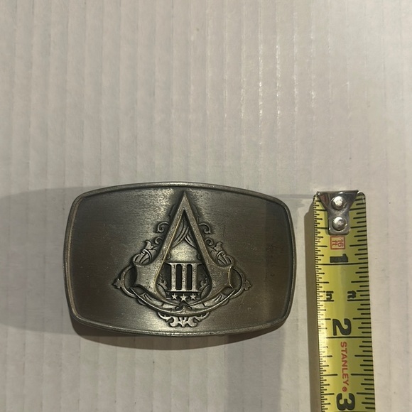 Assassins Creed Silver toned Belt Buckle collectors edition - Picture 3 of 5